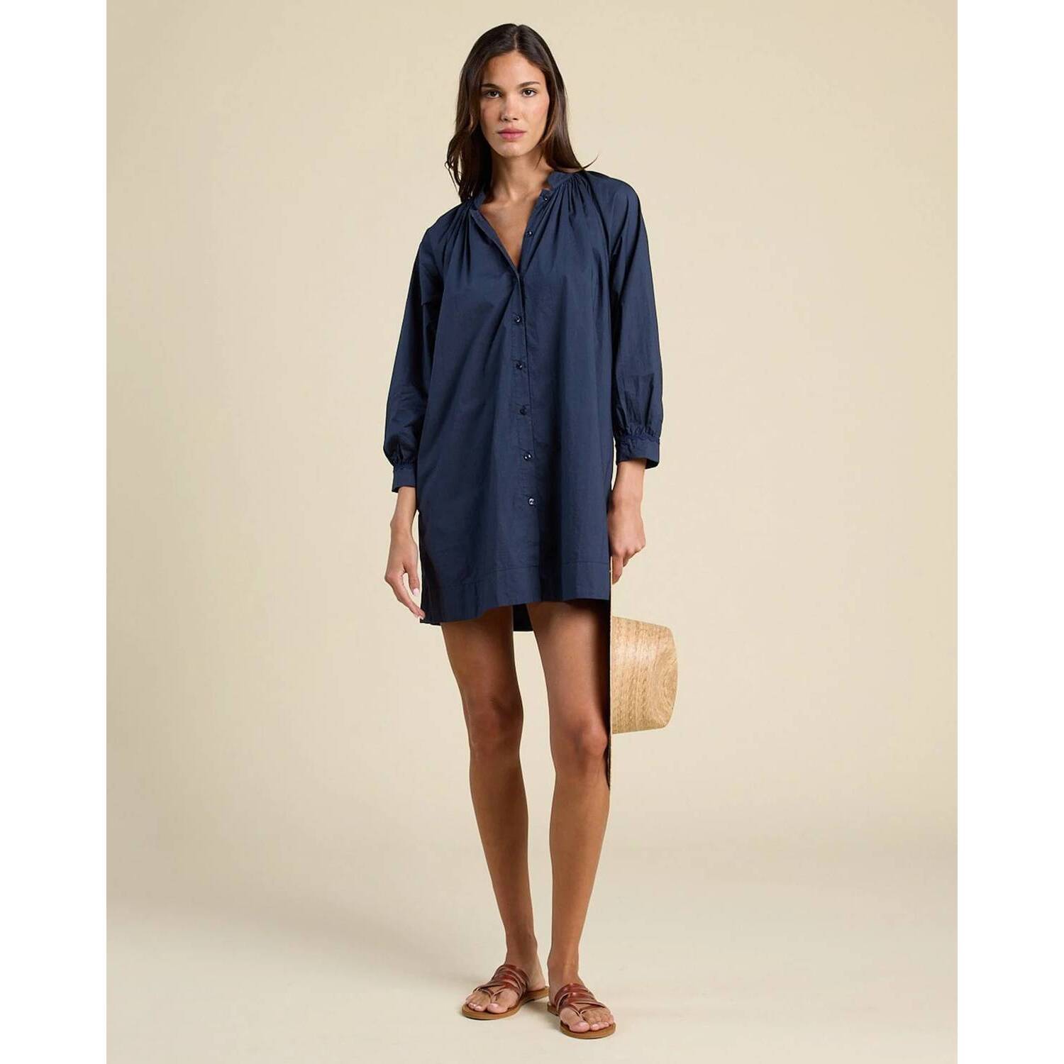 New Trovata Angeline Dress In Navy
